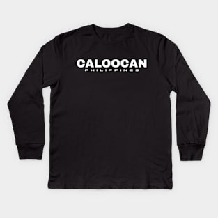 Caloocan Philippines Kids Long Sleeve T-Shirt